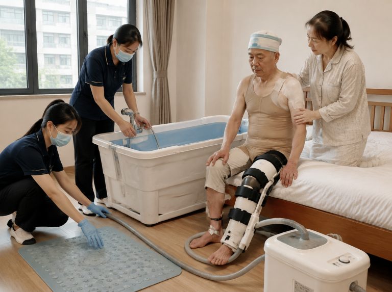 靖江术后康复居家助浴服务
